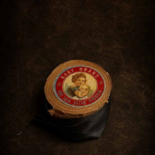 Vintage Baby Brand Silk Satin Ribbon Roll