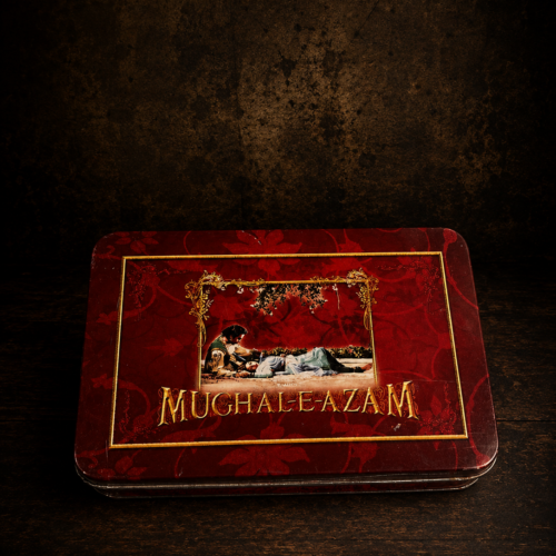 Rare Vintage Mughal-E-Azam Collectible Tin Box – Bollywood Memorabilia
