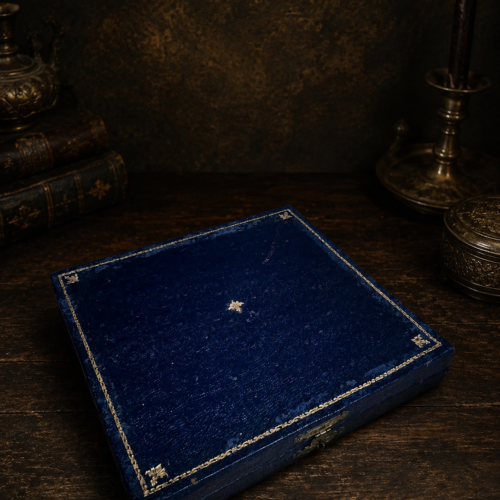 Original Vintage Jewellery Box | Handcrafted Decorative Storage Box | 90+ Years Old
