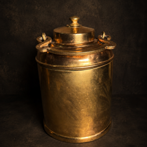 Vintage brass large size barni