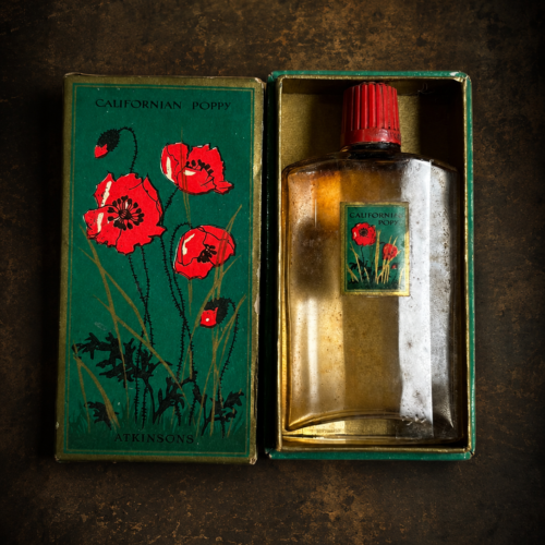 Atkinsons "Californian Poppy" Vintage Perfume Gift Set with Original Box | Rare Collector's Piece