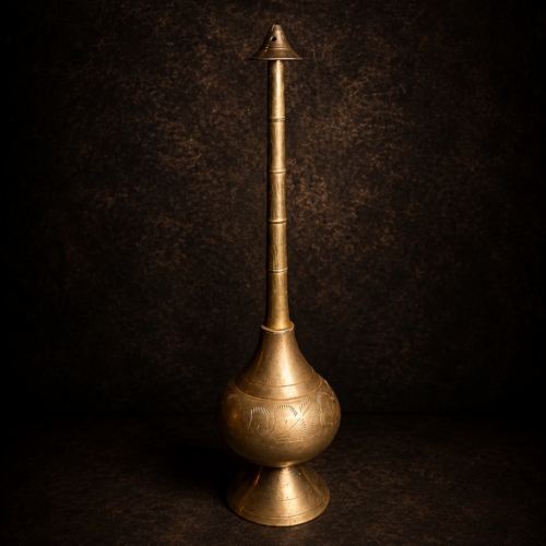Vintage brass Rose water sprinkle bottle