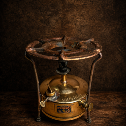 Vintage Brass Pressure Stove – Original Premier Kerosene Stove