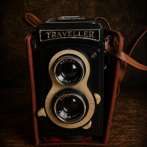 Vintage Traveller Super Reflex Twin Lens Camera