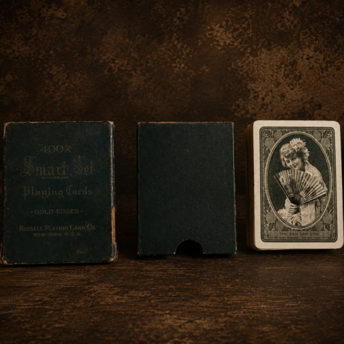 Vintage Russell "Smart Set" Playing Cards – Gold Edges