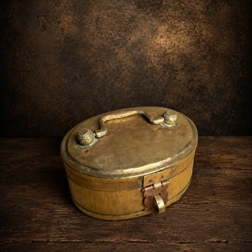 Vintage brass beautiful box