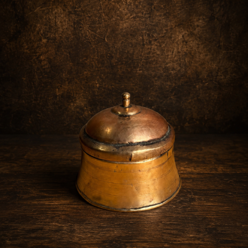Antique brass beautiful small box