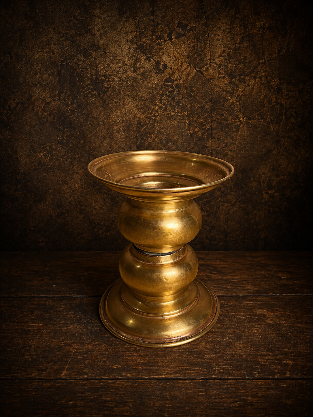 Vintage brass beautiful pot
