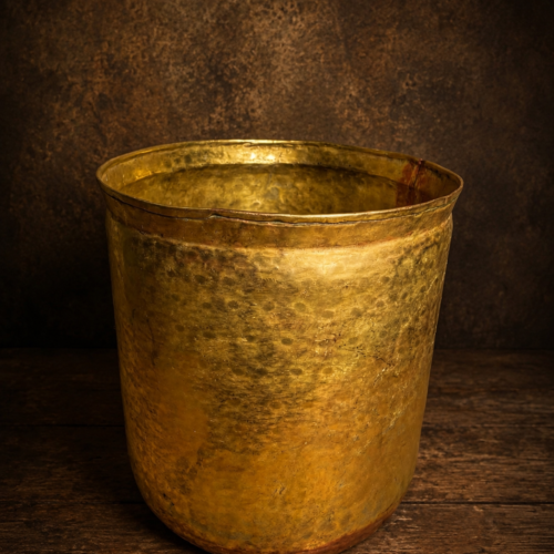 Vintage brass beautiful large size planter