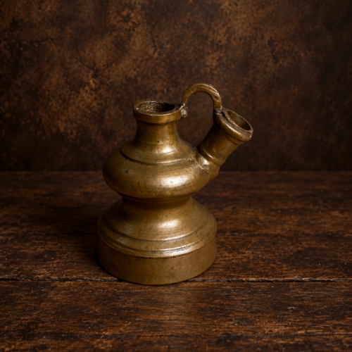 Vintage brass beautiful small size hookah base flower pot