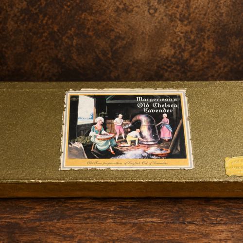 Vintage Margerison’s Old Chelsea Lavender Presentation Box – Made in England