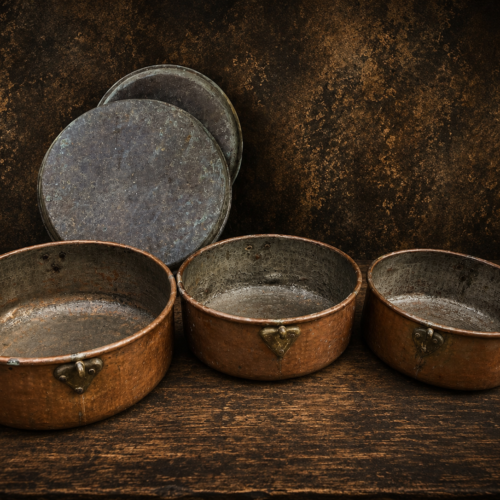 Vintage copper large size tubs ( urlis vase )