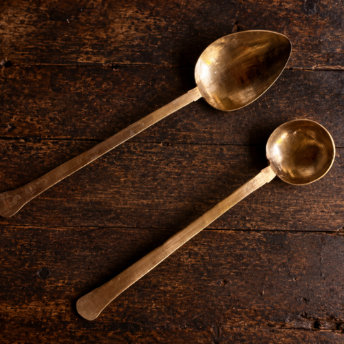 Antique kaansa 2 pcs ladle set
