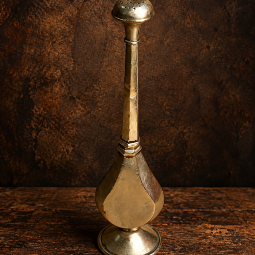Vintage brass german silver rose water sprinkle bottle