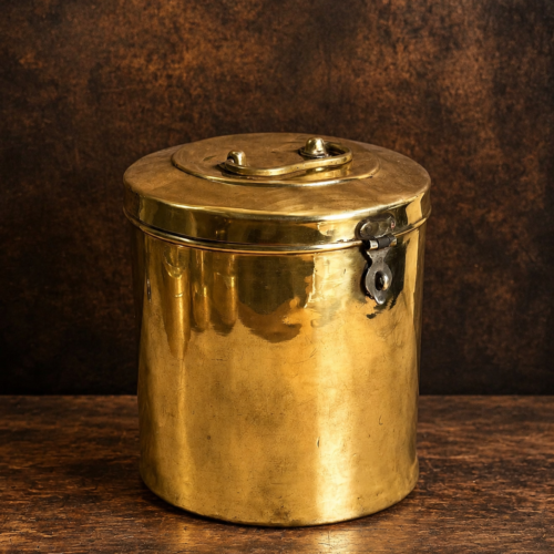 Vintage brass beautiful storage box